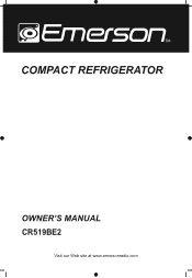 Emerson CR519BE2 Owners Manual