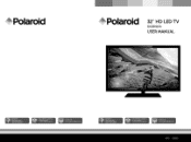 Polaroid 32GSR3000 32GSR3000 Polaroid TV Manual