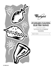 Whirlpool RF301OXTW Use and Care Guide