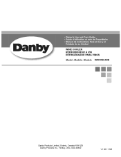 Danby DWC93BLSDB Product Manual