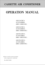 Haier HBU-36HC03 User Manual