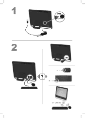 HP Pavilion TouchSmart 23-f200 Quick Setup Guide