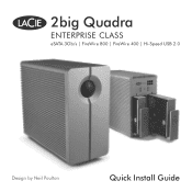 Lacie 2big Quadra Quick Install Guide