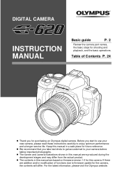 Olympus E620 E-620 Instruction Manual (English)
