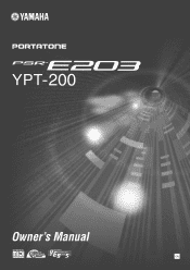 Yamaha YPT-200 Owner's Manual