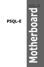 Asus P5QL-E User Manual