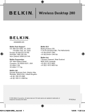 Belkin F8E860ukBNDL F8E860ukBNDL - Manual