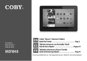 Coby MID1048 User Manual