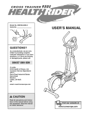HealthRider 950 S Uk Manual