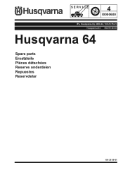Husqvarna 64 Parts List