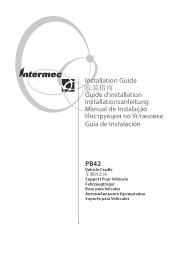 Intermec PB42 PB42 Vehicle Cradle Installation Guide