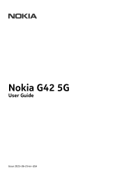 Nokia G42 5G User Manual