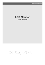 Samsung P2770H User Manual (user Manual) (ver.1.0) (English)