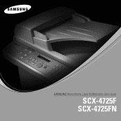 Samsung SCX 4725FN User Manual (ENGLISH)