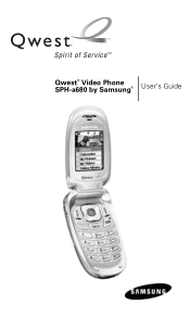 Samsung SPH-A680 Quick Guide (easy Manual) (ver.1.0) (English)