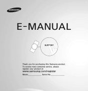 Samsung UN55ES8000G User Manual Ver.1.0 (English)