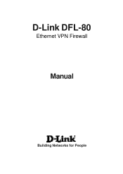 D-Link DFL-80 User Manual
