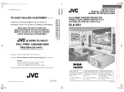 JVC DLA-RS1X DLA-RS1U Owner's Manual (50 pages)
