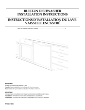 Maytag MDB4651AWS Installation Instructions