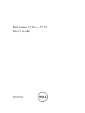 Dell Venue 10 Pro Dell   5055 Users Guide