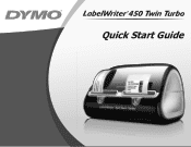Dymo LabelWriter® 450 Twin Turbo Dual Roll Label and Postage Printer for PC and Mac® User Guide 1