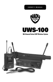 Nady UWS-100 Manual