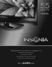 Insignia NS-55E480A13A Information Brochure (English)