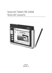 Nokia 770 Internet Tablet OS 2006 Edition in Spanish