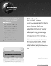 Panasonic KV-S1026C Spec Sheet