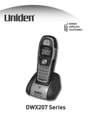 Uniden DWX207 English Owners Manual