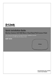 D-Link DAP-2610 Quick Install Guide