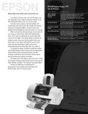 Epson Stylus COLOR 777i Product Brochure