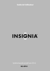Insignia NS-KP01 User Manual (French)