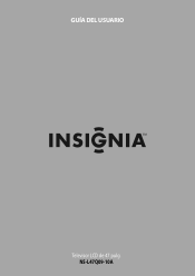 Insignia NS-L47Q09-10A User Manual (Spanish)