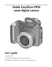 Kodak P850 User Manual