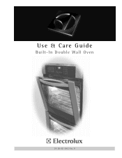 Electrolux E30EW85ESS Use and Care Manual