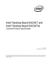 Intel D425KT Product Specification