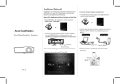 Acer P1160Bi User Manual CastMaster
