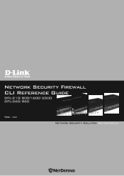 D-Link DFL-800 CLI Guide