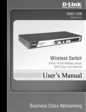 D-Link DWS-1008 Product Manual