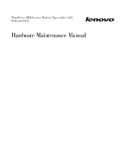 Lenovo ThinkServer RD120 Hardware Maintenance Manual for RD120