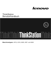 Lenovo ThinkStation E20 (German) User Guide