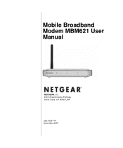 Netgear MBM621 MBM621 Reference Manual