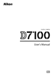 Nikon D7100 Product Manual