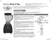 Oster Versa Performance Blender Instruction Manual - 2