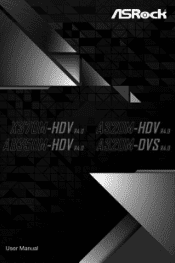 ASRock X370M-HDV R4.0 User Manual