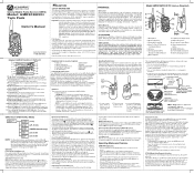 Audiovox GMRS1582CH Owners Manual