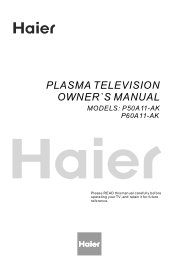Haier P50A11-AK User Manual