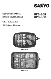 Sanyo HPS-SG3 HPS-SG2 Owners Manual English