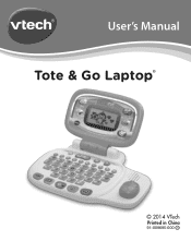 Vtech Tote & Go Laptop- Orange User Manual